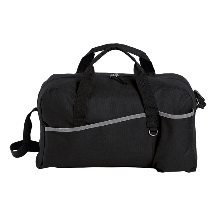 Sports Bag with Grey Trim