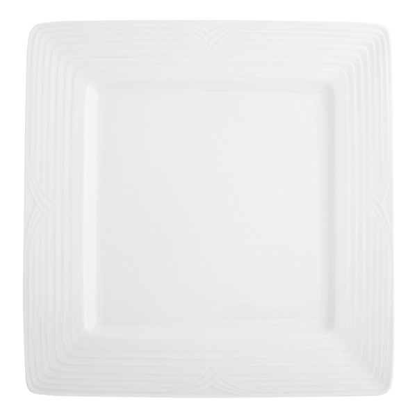 Arctic White Square Plate