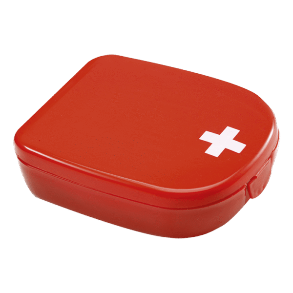 First Aid Kit in Plastic Case