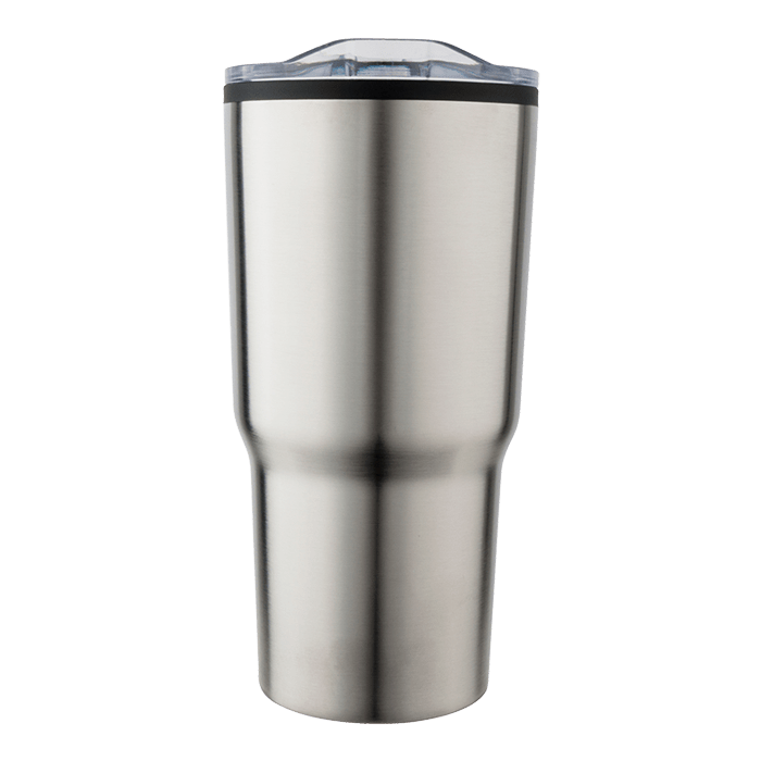 590ml Stainless Steel Mug With Clear Lid