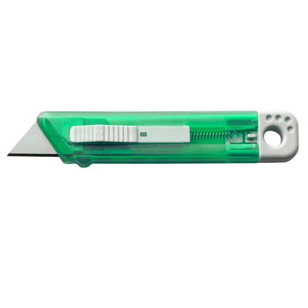 Translucent Knife with Safety Mechanism