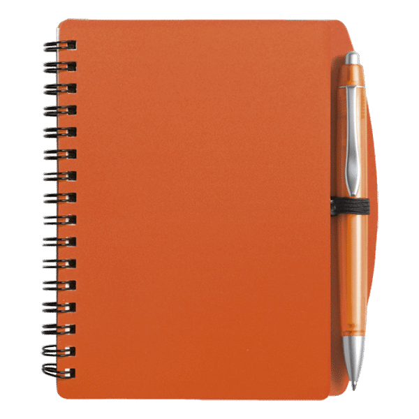 A6 Spiral Notebook and Pen