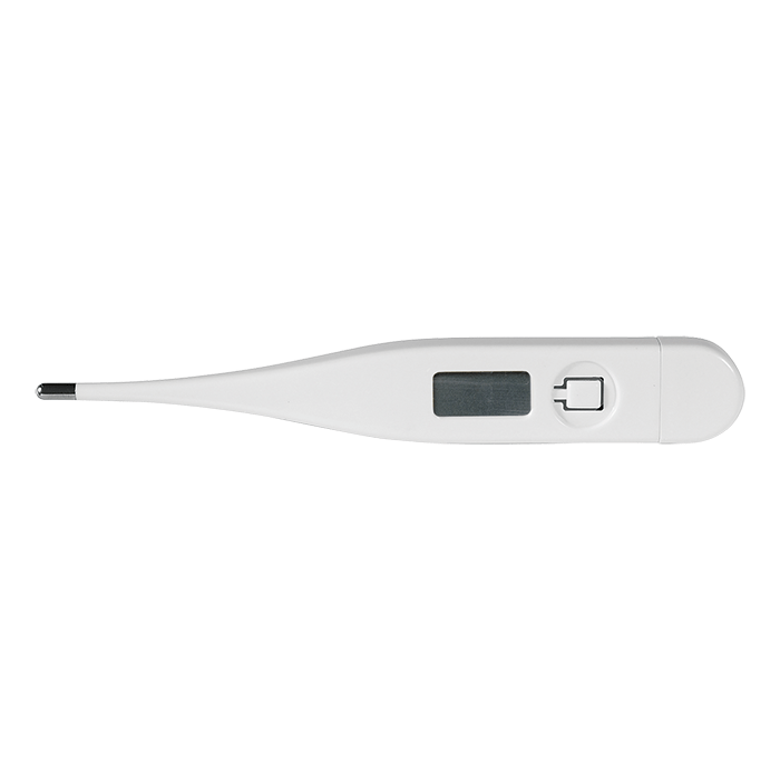 Thermometer in Transparent Box