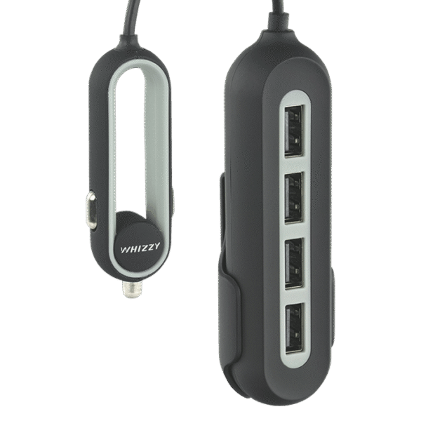 Whizzy 4 Port USB Car Charger