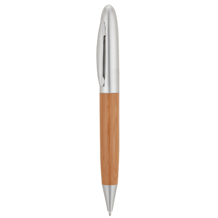Bamboo and Brass Ballpoint Pen