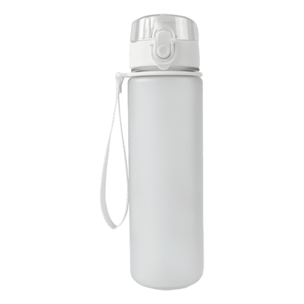 600ml Frosted Cylinder Water Bottle