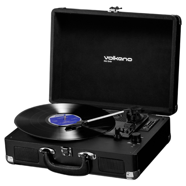 Volkano Retro Series Portable Vinyl Player