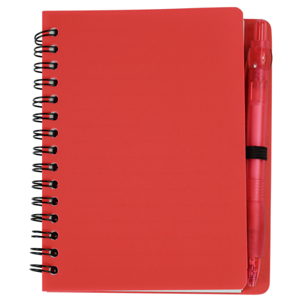 Mini Spiral Notebook with Pen